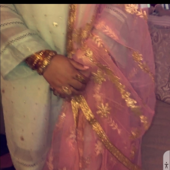 Designer AGA NOOR Shalwar Kameez Dupatta Dry Cleaned! - Picture 7 of 7